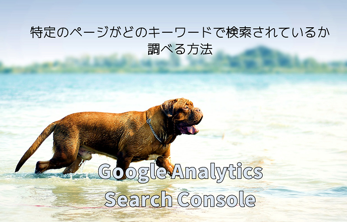 特定のページがどのキーワードで検索されているか調べる方法 Googleアナリティクスとsearch Consoleを使用 デジタルマーケティング専門家ジュンイチのデジマ研究所