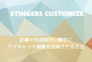 アイキャッチSTINGER5